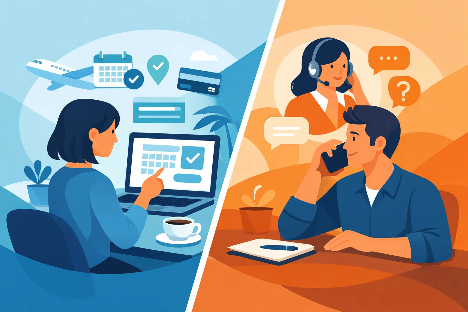 Online Booking Versus Phone: What Works Best?