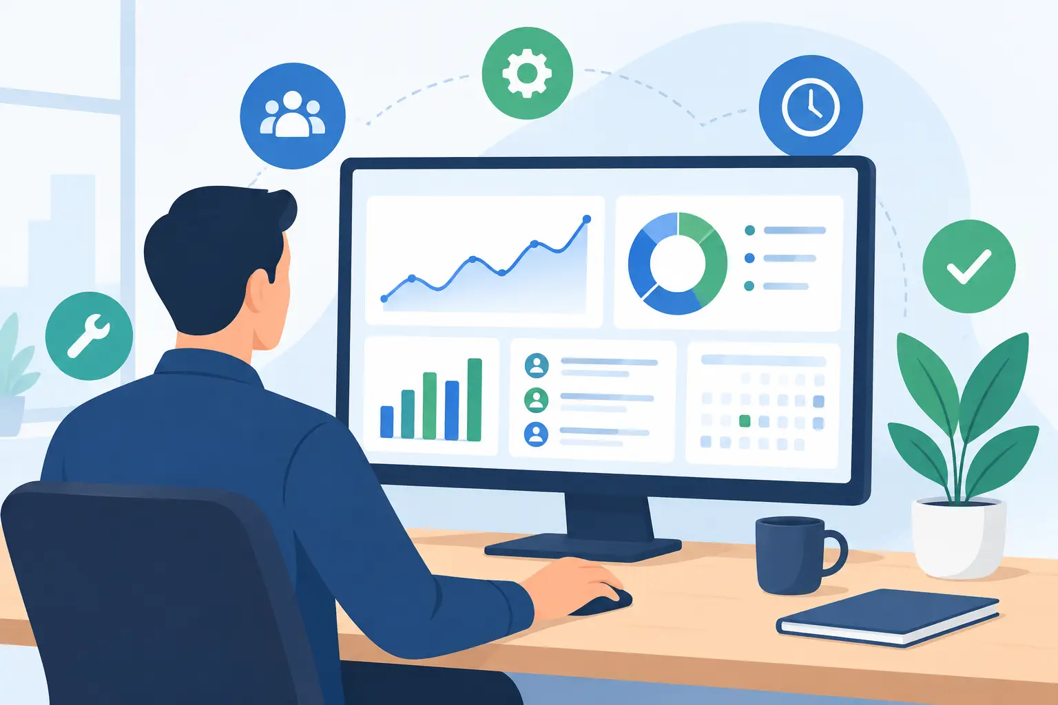 What a Service Business Dashboard Should Do